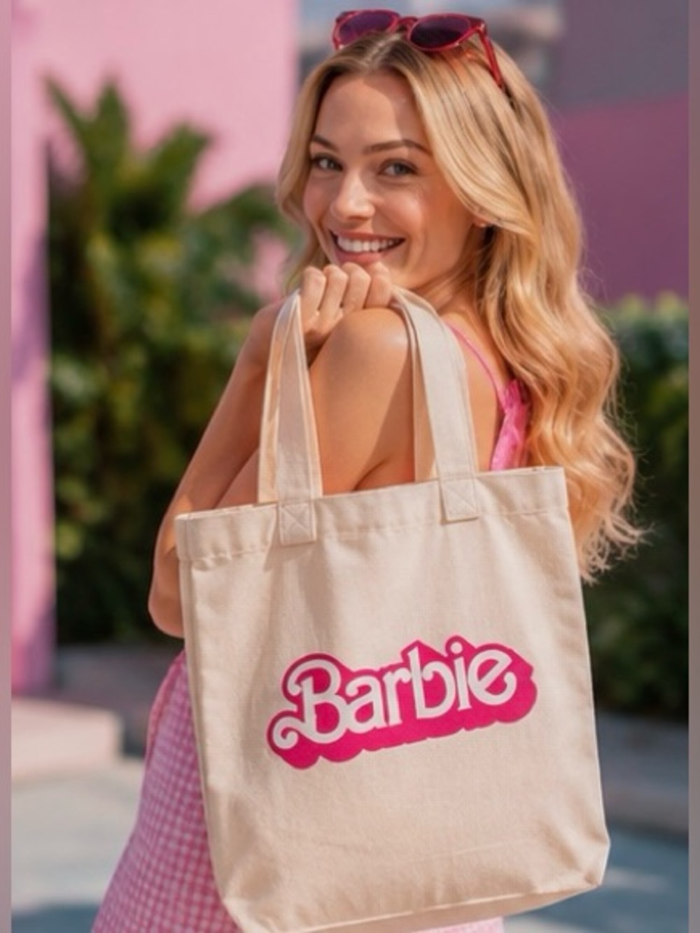 RARE Barbie x KIIS Beach Tote Bundle - Barbie Towel, Sunscreen, & SPF balm